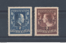 1951 Liechtenstein, N. 266/267/I Serie Di 2 Valori Dentellatura Mista - MNH** - Altri & Non Classificati