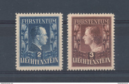 1951 Liechtenstein, N. 266/267/I Serie Di 2 Valori Dentellatura Mista - MNH** - Other & Unclassified