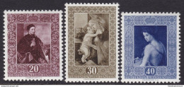 1952 Liechtenstein, N° 268/270 Serie Di 3 Valori MNH/** - Other & Unclassified