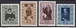 1953 Liechtenstein, N° 273/276 Serie Di 4 Valori MNH/** - Otros & Sin Clasificación