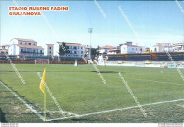 Bn447 Cartolina Giulianova Stadio Rubens Fadini Provincia Di Teramo - Teramo