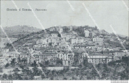 Ba331 Cartolina Montorio Al Vomano Panorama Teramo Abruzzo 1923 - Teramo