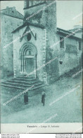 Ba330 Cartolina Tossicia Largo S.antonio Teramo Abruzzo 1924 - Teramo