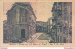 Aa83 Cartolina Avellino Citta' Nuova Sede Del Banco Di Napoli 1945 - Avellino