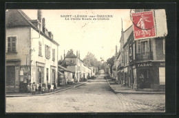 CPA Saint-Léger-sur-Dheune, La Vieille Route De Chalon  - Other & Unclassified