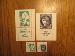 2024 Issu Du Carnet Marianne Avenir / Cérès 1938 Dont Maxi Oblitéré Cachet Rond 15/01/2024 - Used Stamps