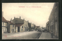 CPA Louhans, La Rue De Chateau-Renaud  - Louhans