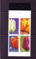 Flowers Booklet Cancelled - Carnets Complets