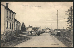 CPA Demigny, Route De Saint-Loup  - Andere & Zonder Classificatie
