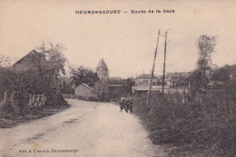 Davenescourt (80 Somme) Route De La Gare - édit. Capaumont - Sonstige & Ohne Zuordnung
