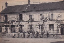 Fublaines (77 Seine Et Marne) La Mairie Et écoles - édit. Michel Circulée 1924 - Sonstige & Ohne Zuordnung