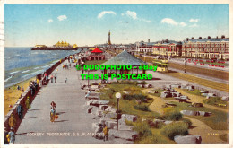 R533185 Blackpool. Rockery Promenade. Valentine. De Luxe Colour. 1949 - Wereld