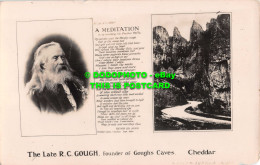 R532659 Cheddar. A Mediation. Founder Of Gough Caves. The Late R. C. Gough - Wereld