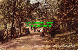 R532895 Southend On Sea. Lovers Walk. The Undercliff. J. Welch. 1924 - Wereld