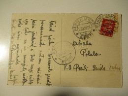 ESTONIA 1931 PÄRNU JAKOBI TO PÕLULA AG CANCEL  , 5-4 - Estland