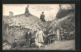 CPA Le Morvan, La Pierre L`Escargot Appelee Aussi Rocher De L`Ecurie  - Autres & Non Classés