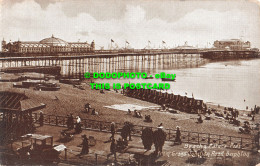 R532971 Beach And Palace Pier. From Grand Junction Road Brighton. B. And R - Monde