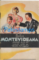 227901 URUGUAY MONTEVIDEO PUBLICITY MALTA MONTEVIDEANA CERVECERIA CERVEZA BEER LIBRETA NO POSTAL POSTCARD - Uruguay