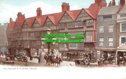 R533274 London. Old Houses In Holborn. Postcard - Andere & Zonder Classificatie