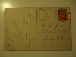 ESTONIA 1930 VIRTSU CANCEL , CHRISTMAS RAILWAY TRAIN  , 5-4 - Estland