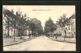 CPA Chagny, Boulevard De La Liberté  - Chagny
