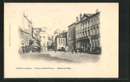 CPA Châlon-sur / Saône, Hôtel De Ville  - Other & Unclassified