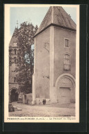 CPA Perrecy-les-Forges, Le Prieure Et L`Eglise  - Autres & Non Classés