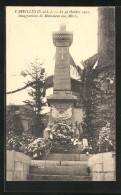 CPA Vareilles, Inauguration Du Monument Aux Morts  - Other & Unclassified