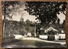 CPSM GALAN 65 Quartier De Cazeneuve Et Pont Sur La Baïsole - Galan