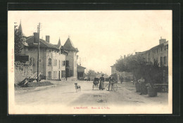 CPA Limonest, Haut De La Ville  - Limonest