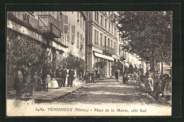 CPA Vénissieux, Place De La Mairie, Côté Sud  - Vénissieux