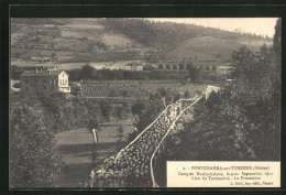 CPA Pontcharra-sur-Turdine, Congrès Eucharistique 1911, Lieu Du Torrenchin, La Procession  - Pontcharra-sur-Turdine