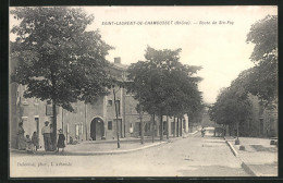 CPA Saint-Laurent-de-Chamousset, Route De Ste-Foy  - Saint-Laurent-de-Chamousset