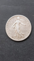 1 Franc Argent 1912 - 1 Franc