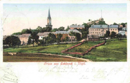 73973635 Schoeneck_Vogtland Ortsansicht Mit Kirche - Autres & Non Classés