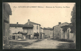 CPA Soucieu-en-Jarret, Hameau Du Verchery, La Place  - Sonstige & Ohne Zuordnung