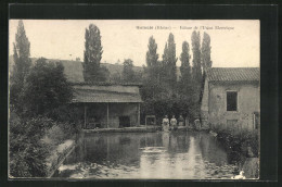 CPA Quincie, Ecluse De L`Usine Electrique  - Sonstige & Ohne Zuordnung