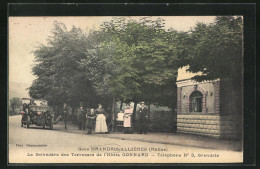 CPA Grandris-Alliéres, Le Belvedere Des Terrasses De L'Hotel Gonnard  - Other & Unclassified