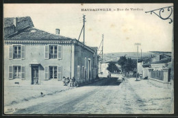 CPA Haudainville, Rue De Verdun  - Verdun