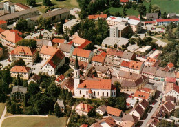 73941361 Haag_Oberbayern Fliegeraufnahme Mit Kath Pfarrkirche - Autres & Non Classés