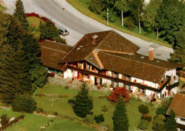 73900248 Bayerisch Gmain Hotel Pension Amberger Fliegeraufnahme Bayerisch Gmain - Altri & Non Classificati