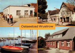 73900232 Wustrow Ostseebad Fischlandcafe Teilansicht Seglerhafen Kurverwaltung W - Autres & Non Classés