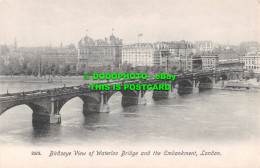 R533003 London. Birdseye View Of Waterloo Bridge And The Embankment. Gordon Smit - Sonstige & Ohne Zuordnung