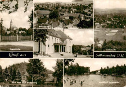 73900191 Seifhennersdorf Kreuzkirche Teilansicht Filmtheater Burgsbergblick Wald - Seifhennersdorf