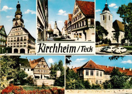 73900178 Kirchheim  Teck Orts Und Teilansichten Schloss Kirche Park  - Sonstige & Ohne Zuordnung