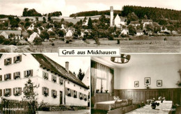 73900166 Mickhausen Bayern Ortsansicht Mit Kirche Erholungsheim Der AWO Speisesa - Andere & Zonder Classificatie