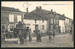 CPA Ancerville, La Fontaine Du Lion  - Autres & Non Classés