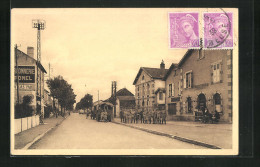 CPA Étain, Avenue Du 8. Bataillon De Chasseurs  - Other & Unclassified