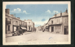 CPA St-Eloy-les-Mines, Quartier De L'Ancien Poids De Ville  - Saint Eloy Les Mines