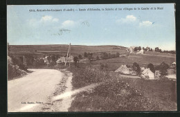 CPA Anzat-le-Luguet, Route D'Allanche, La Scierie Et Les Villages De La Combe Et Le Mazé  - Sonstige & Ohne Zuordnung